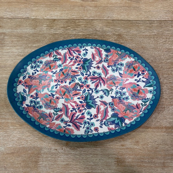 Anthropologie Other - Anthropologie Alexandra Farmer The Flock Melamine Oval Platter, Sold Out